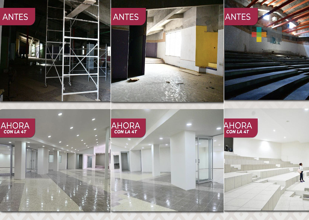 Cinemas Mocambo del IPE listos para ser puestos en servicio o arrendados: Cuitláhuac García